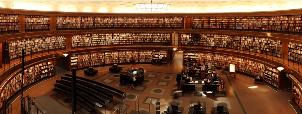 APA Verwijzing Afbeelding - Ronde bibliotheek